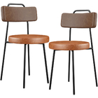 Kit 02 Cadeiras Decorativas Estofada Para Sala Jantar Barcelo