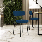 Kit 02 Cadeiras Decorativas Estofada Sala De Jantar Barcelona