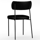 Kit 02 Cadeiras Decorativas Estofadas Para Sala De Jantar Mel