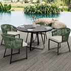 Kit 02 Cadeiras Decorativas Para Área Gourmet Cozinha Corda N