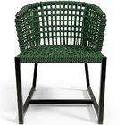 Kit 02 Cadeiras Decorativas Para Área Gourmet Cozinha Corda N