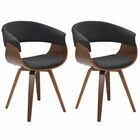 Kit 02 Cadeiras Decorativas Para Escritório Recepção Ohana Fi