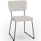 Kit 02 Cadeiras Decorativas Para Sala De Jantar Allana L02 Bo