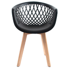 Kit 02 Cadeiras Decorativas Para Sala De Jantar Madri Com Bas