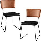 Kit 02 Cadeiras Decorativas Sala De Jantar Allana L02 Couríss