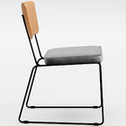 Kit 02 Cadeiras Decorativas Sala De Jantar Allana L02 Couríss