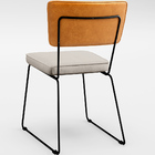 Kit 02 Cadeiras Decorativas Sala De Jantar Allana L02 Couríss