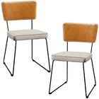 Kit 02 Cadeiras Decorativas Sala De Jantar Allana L02 Couríss