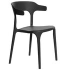 Kit 02 Cadeiras Decorativas Sala De Jantar Viena F03 Preto -