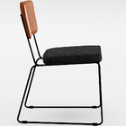 Kit 02 Cadeiras Decorativas Sala Jantar Allana L02 Couríssimo