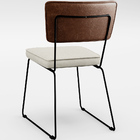 Kit 02 Cadeiras Decorativas Sala Jantar Allana L02 Couríssimo