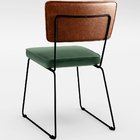 Kit 02 Cadeiras Decorativas Sala Jantar Allana L02 Couríssimo