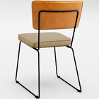 Kit 02 Cadeiras Decorativas Sala Jantar Allana L02 Couríssimo