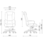 Kit 02 Cadeiras Escritório Presidente Executiva New Onix F02