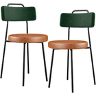 Kit 02 Cadeiras Estofada Para Sala Jantar Barcelona L02 Facto