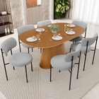 Kit 02 Cadeiras Estofadas Para Sala De Jantar Louise L02 Bouc