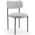 Kit 02 Cadeiras Estofadas Para Sala De Jantar Louise L02 Linh