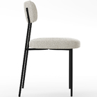 Kit 02 Cadeiras Estofadas Para Sala De Jantar Melina L02 Bouc