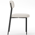 Kit 02 Cadeiras Estofadas Para Sala De Jantar Melina L02 Bouc