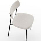 Kit 02 Cadeiras Estofadas Para Sala De Jantar Melina L02 Bouc