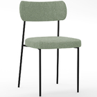 Kit 02 Cadeiras Estofadas Para Sala De Jantar Melina L02 Bouc