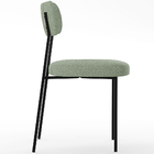 Kit 02 Cadeiras Estofadas Para Sala De Jantar Melina L02 Bouc