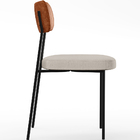 Kit 02 Cadeiras Estofadas Para Sala De Jantar Melina L02 Cour