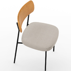 Kit 02 Cadeiras Estofadas Para Sala De Jantar Melina L02 Cour