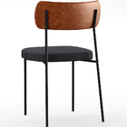 Kit 02 Cadeiras Estofadas Para Sala De Jantar Melina L02 Cour