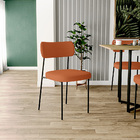 Kit 02 Cadeiras Estofadas Para Sala De Jantar Melina L02 Teci