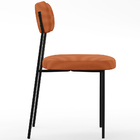 Kit 02 Cadeiras Estofadas Para Sala De Jantar Melina L02 Teci