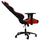 Kit 02 Cadeiras Gamer Ergonômica Pro-v Sport Preto Vermelho