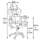 Kit 02 Cadeiras Gamer Ergonômica Prov Sport Pu Preto Amarelo