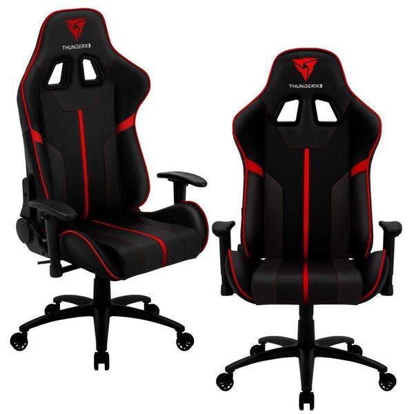 Kit 02 Cadeiras Gamer Office Giratória Com Elevação A Gás Bc3