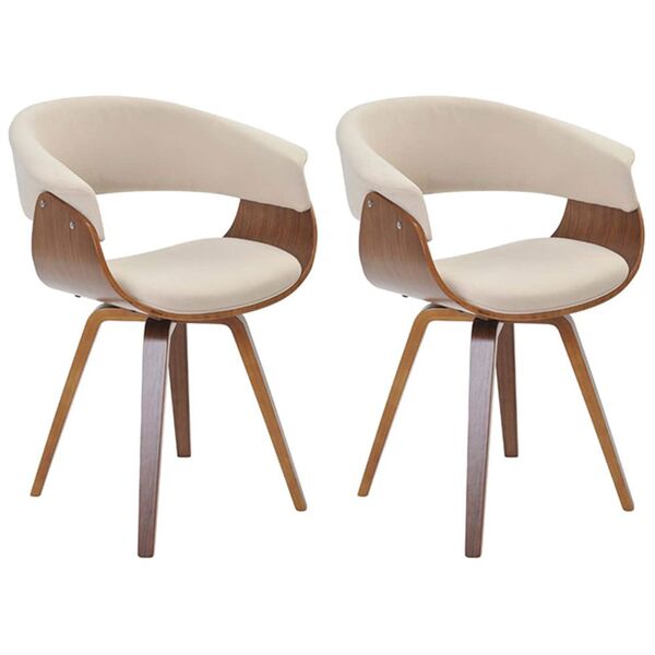 Kit 02 Cadeiras Giratória Decorativa Para Escritório Home Off