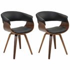 Kit 02 Cadeiras Giratória Decorativa Para Sala De Jantar Ohan