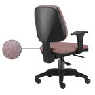 Kit 02 Cadeiras Giratória Job L02 Executiva Ergonômica Escrit