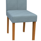 Kit 02 Cadeiras Júlia Animalle Azul Wd26 Pés Ypê - D'rossi