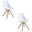 Kit 02 Cadeiras Luisa Branco - D'rossi