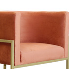 Kit 02 Cadeiras Luna Base De Metal Dourada Veludo Escolha Sua