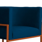 Kit 02 Cadeiras Luna Para Clínica Estética Base De Metal Bron