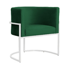 Kit 02 Cadeiras Luna Para Consultório Base De Metal Branco Ve