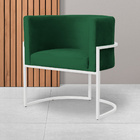 Kit 02 Cadeiras Luna Para Consultório Base De Metal Branco Ve