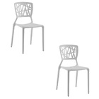 Kit 02 Cadeiras Melissa Branco - D'rossi