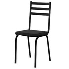 Kit 02 Cadeiras Para Mesa De Cozinha 118 Europa Preto - Desk