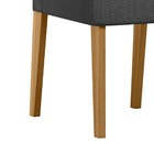 Kit 02 Cadeiras Para Mesa De Jantar Estofada Bella- Ype - Lin