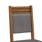 Kit 02 Cadeiras Para Mesa De Jantar Estofada Cagliari - Édeca