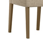 Kit 02 Cadeiras Para Mesa De Jantar Estofada Lectus Luxo -  A