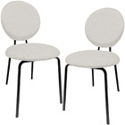 Kit 02 Cadeiras Para Sala De Jantar Cozinha Évora L02 Bouclê