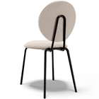 Kit 02 Cadeiras Para Sala De Jantar Cozinha Évora L02 Suede B